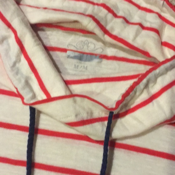 Lightweight Striped Long Sleeve Tee with Pockets - Picture 3 of 6